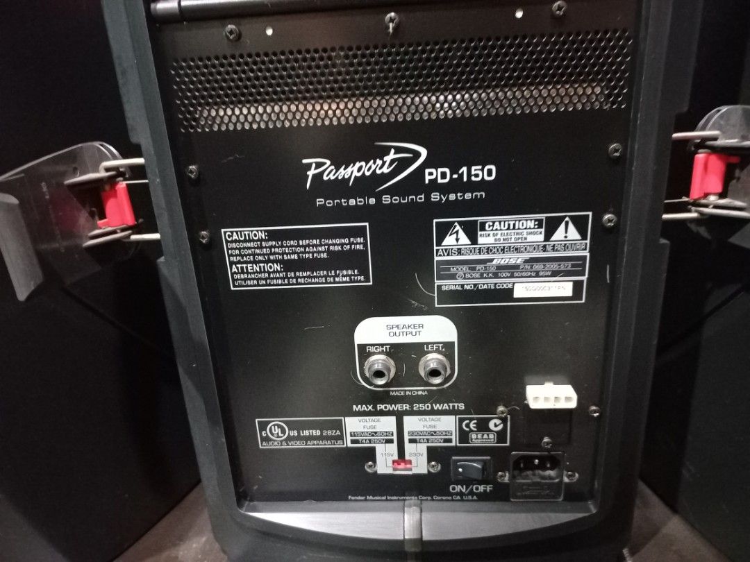 BOSE PD-150 PAシステム - レコーディング/PA機器