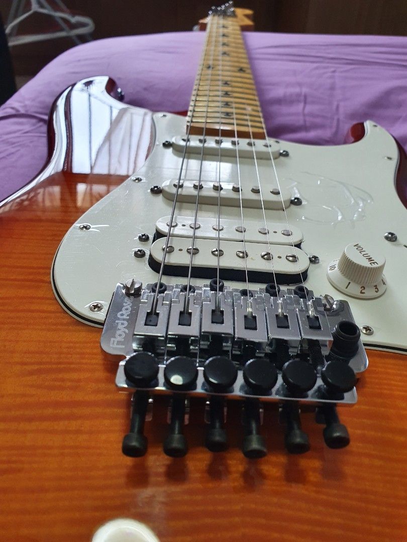 Fender Stratocaster Floyd Rose DIY Limited Edition., Hobbies & Toys ...