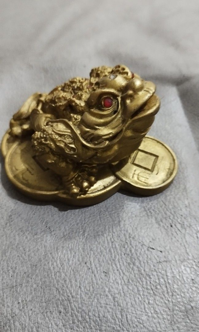 Feng shui cina uang katak berkaki tiga katak uang pot tembaga patung Feng shui cina uang katak berkaki tiga katak uang pot tembaga patung