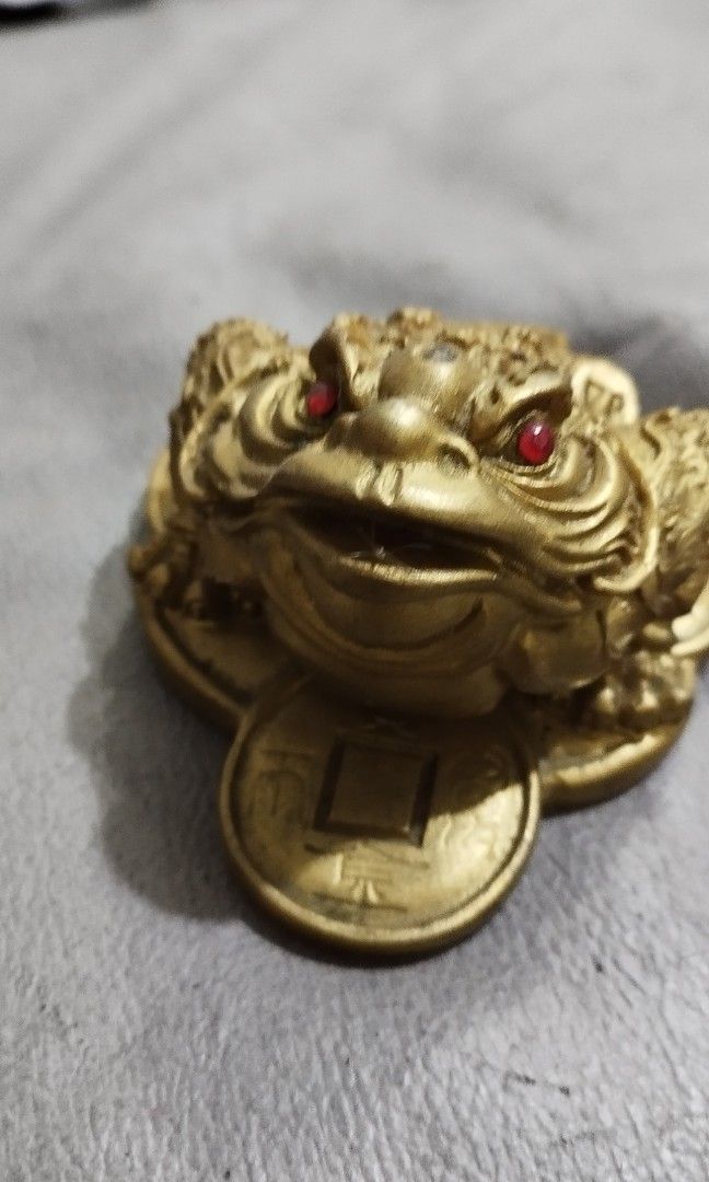 Feng shui cina uang katak berkaki tiga katak uang pot tembaga patung Feng shui cina uang katak berkaki tiga katak uang pot tembaga patung