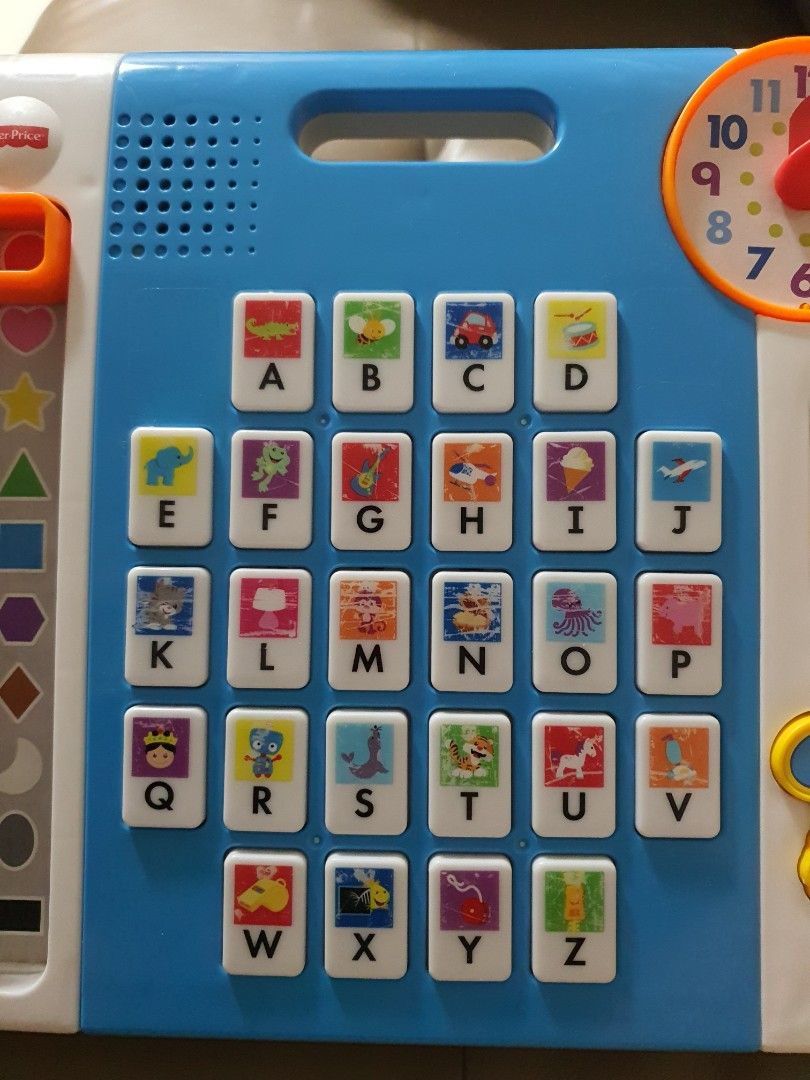 Fisher Price alphabet electronic toy battery operated