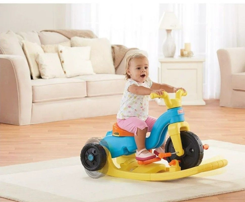Fisher Price Rock, Roll n Ride Trike, Babies & Kids, Infant Playtime on