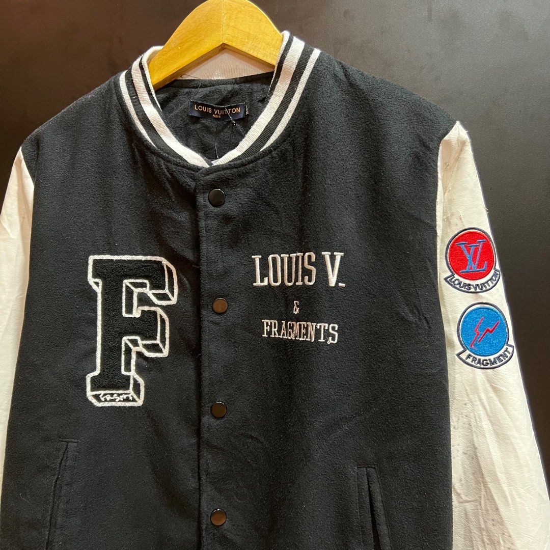 Fragment Louis Vuitton Varsity Jacket