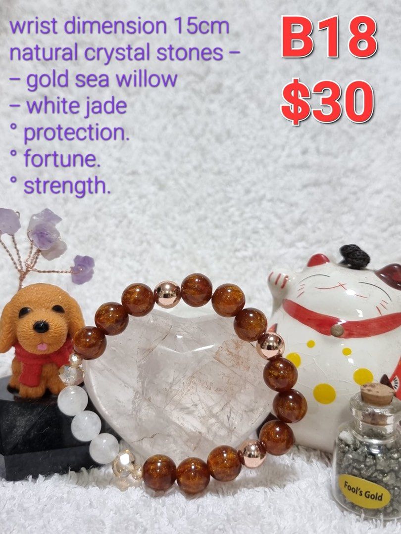 Real crystal sale bracelets