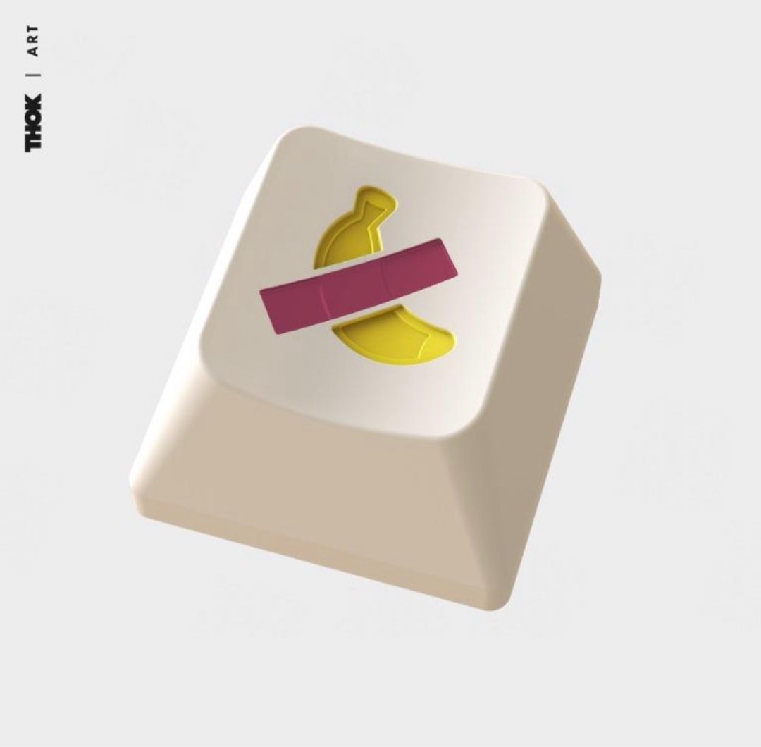 GMK Art X Thok premium Metal Artisan keycap, Computers & Tech, Parts ...