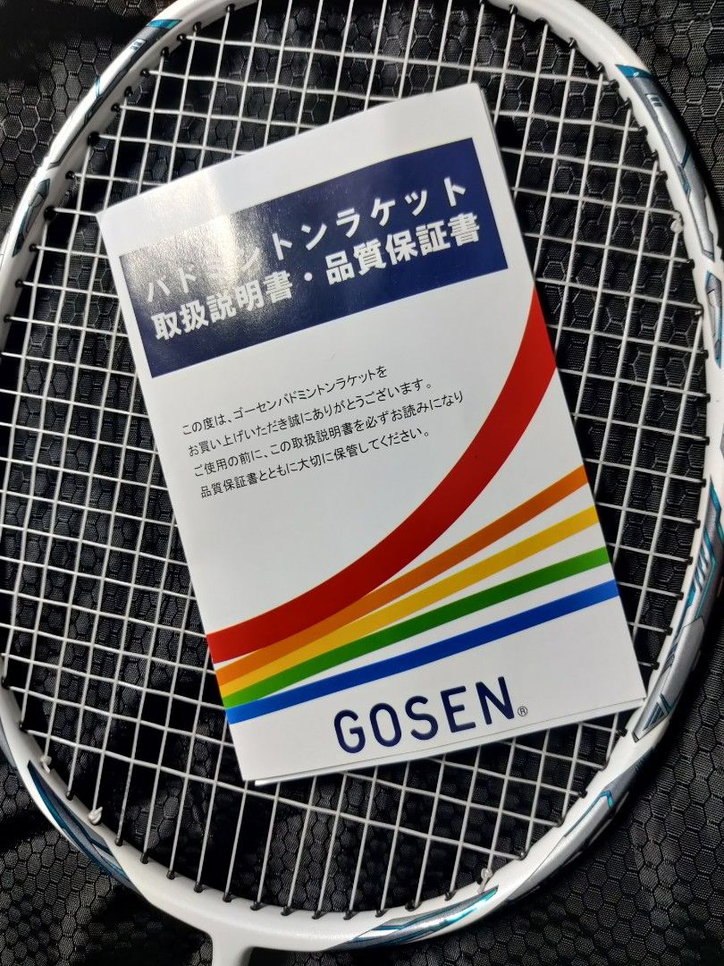 Gosen Gravitas 7.0SR, Sports Equipment, Sports & Games, Racket