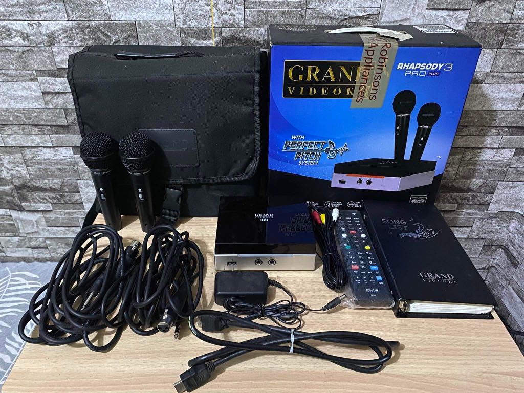 GRAND VIDEOKE RHAPSODY 3 PRO PLUS, TV & Home Appliances, TV