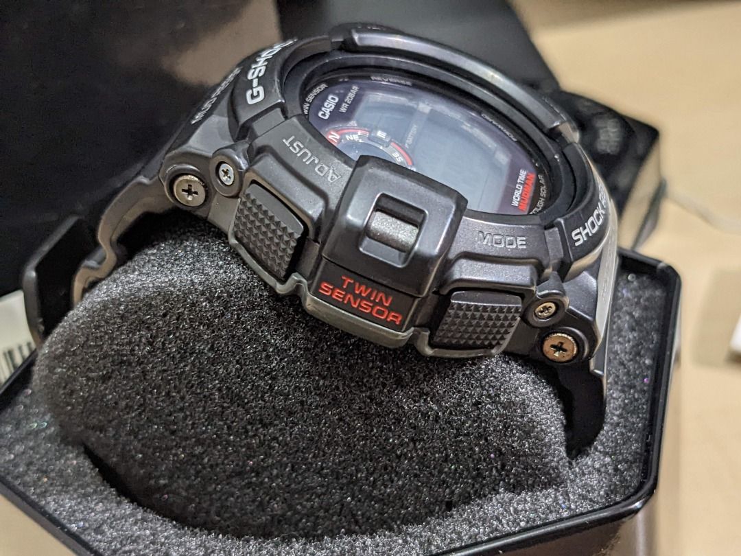 GShock G9300-1DR Mudman Tough Solar, Men's Fashion, Watches ...