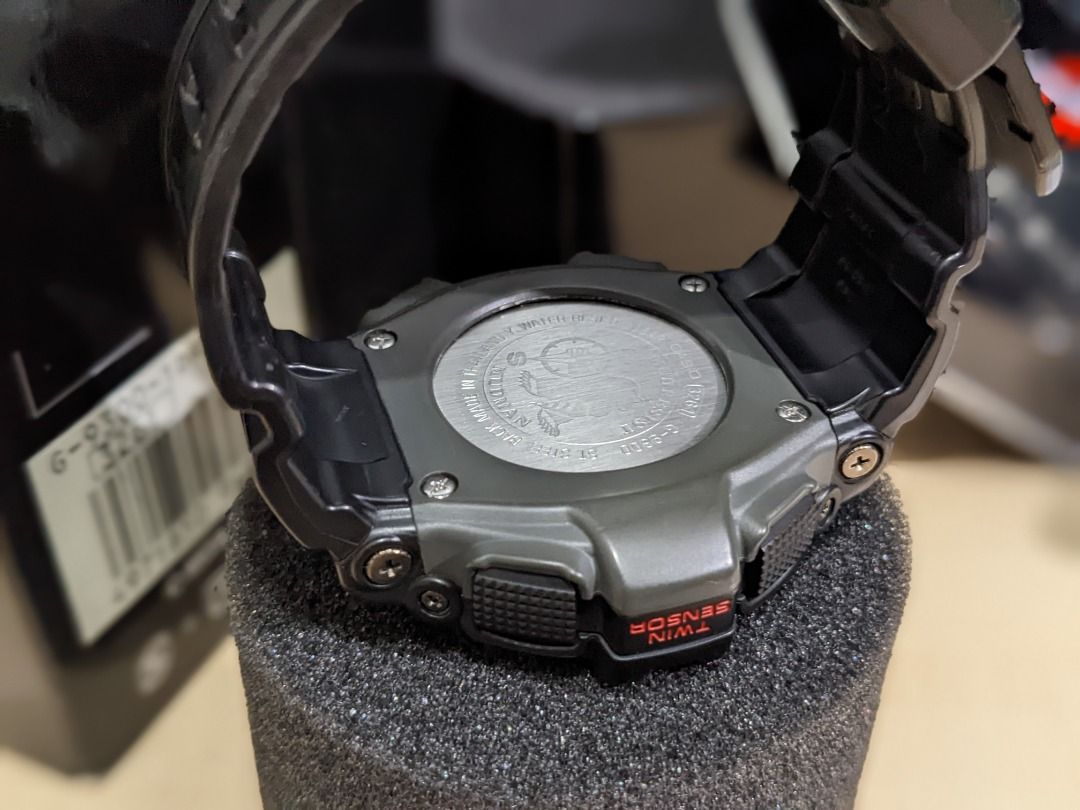 GShock G9300-1DR Mudman Tough Solar, Men's Fashion, Watches ...
