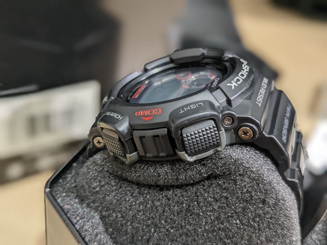 GShock G9300-1DR Mudman Tough Solar, Men's Fashion, Watches ...