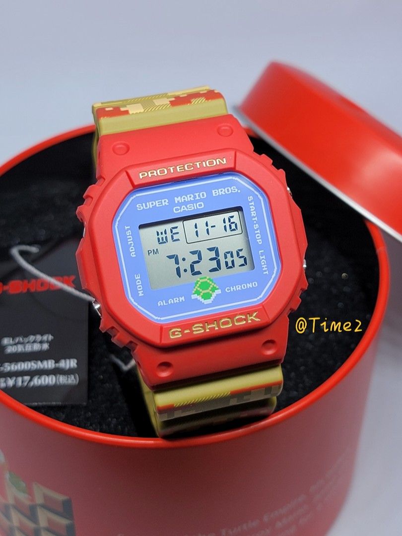 未開封 CASIO G-SHOCK SUPER MARIO BROS #034-