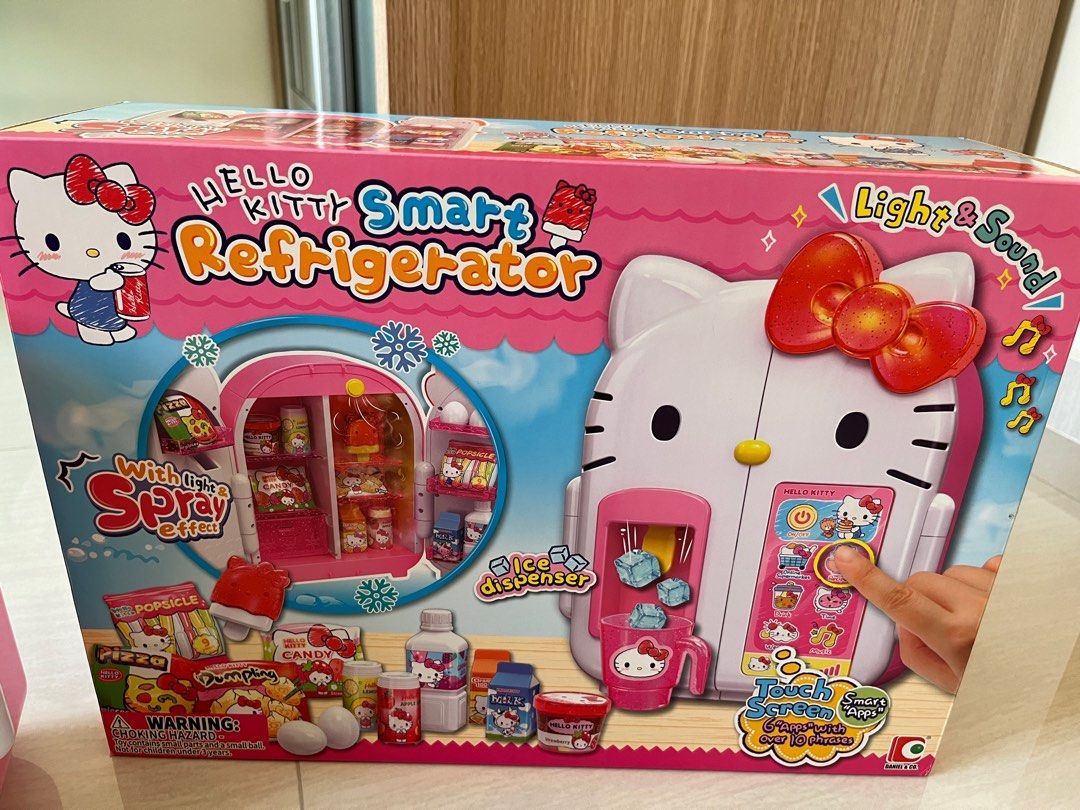 Hello Kitty smart refrigerator, Hobbies & Toys, Toys & Games on Carousell
