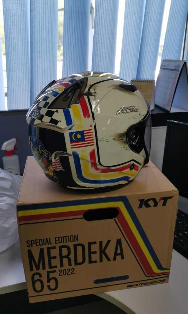 Helmet Kyt merdeka 65, Everything Else, Others on Carousell