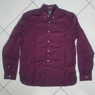 H&M LOGG - Checkered Shirt / Kemeja Lengan Panjang Motif Kotak