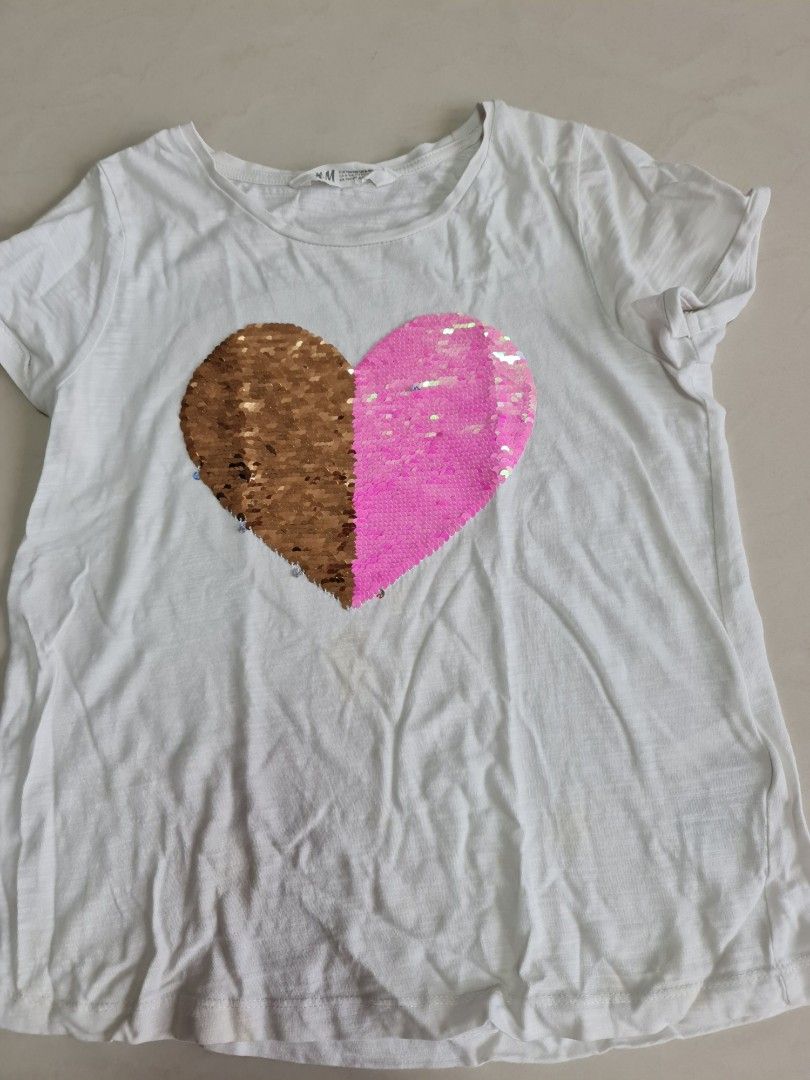sequin top h&m