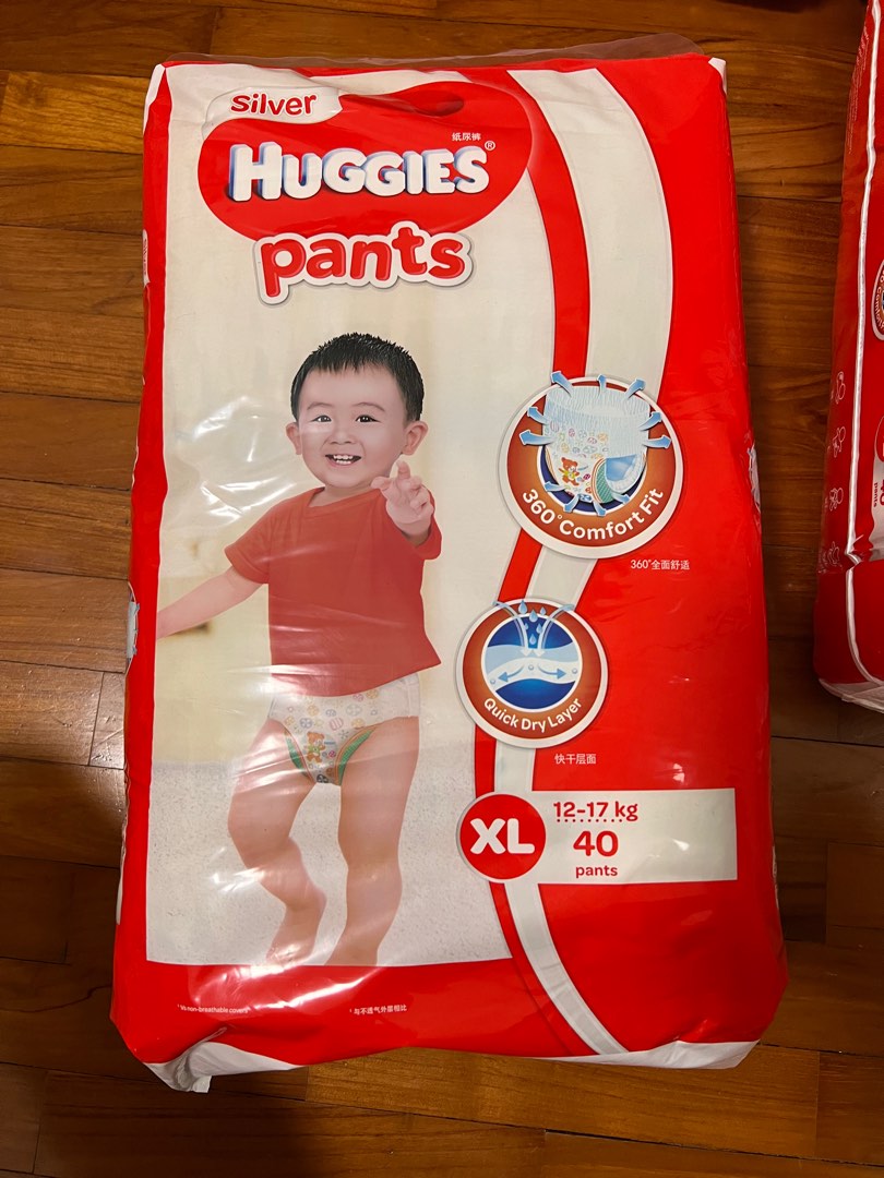 Huggies pants diaper, XL size, Babies & Kids, Bathing & Changing, Diapers & Baby Wipes on Carousell