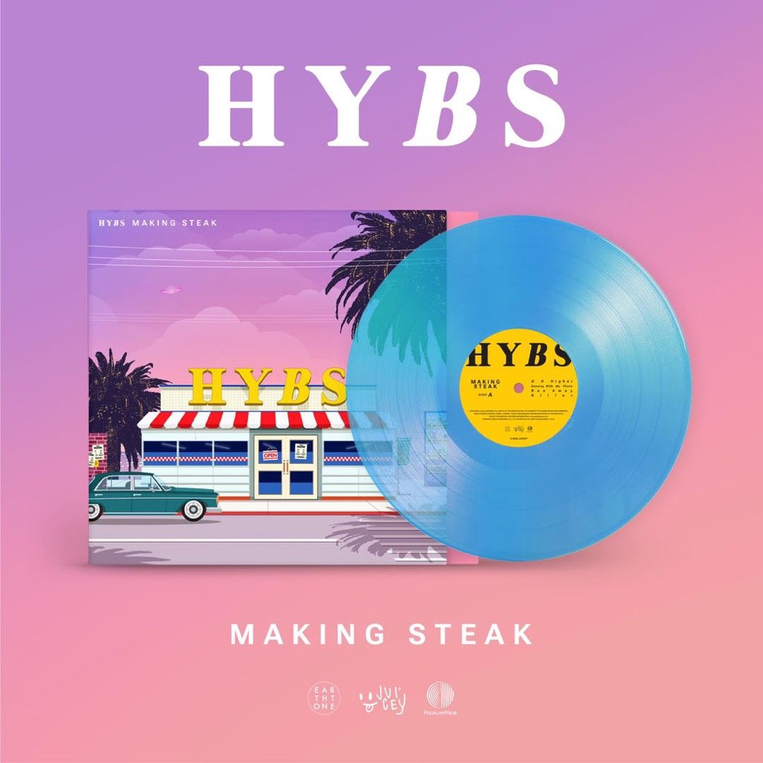 新製品情報も満載 HYBS Making Steak アナログレコード LP Adoy 山下 ...