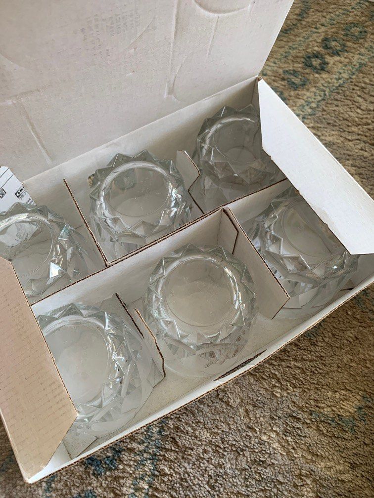 ikea glasses set of 6+3 glasses , Furniture & Home Living, Kitchenware