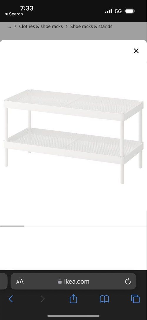 IKEA mackapar racks, Furniture & Home Living, Furniture, Shelves ...