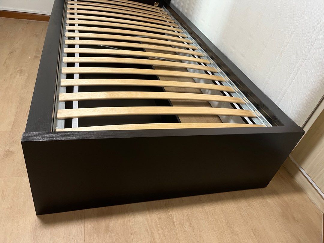 Ikea Single Bed Frame with storage / Mattress, Furniture & Home Living