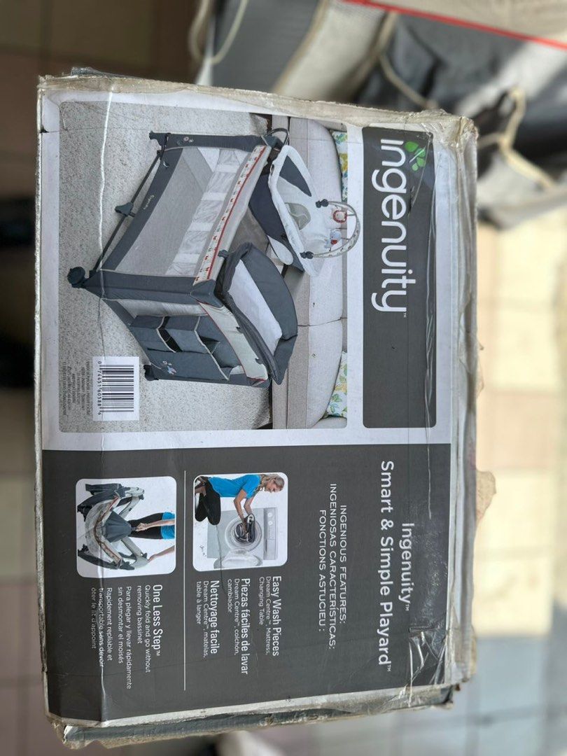 Ingenuity playpen, Babies & Kids, Baby Nursery & Kids Furniture, Cots