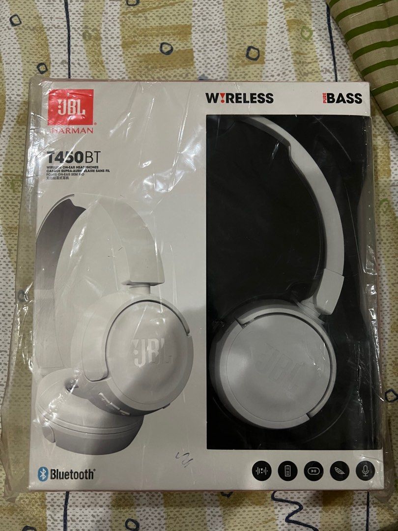 JBL Tune 450BT Wireless On-Ear Headphones, Audio, Headphones & Headsets ...