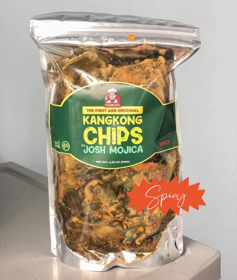 KANGKONG CHIPS BY JOSH MOJICA, Food & Drinks, Local Eats on Carousell