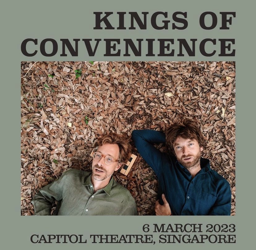 King of Convenience concert ticket in SG, Tickets & Vouchers, Event