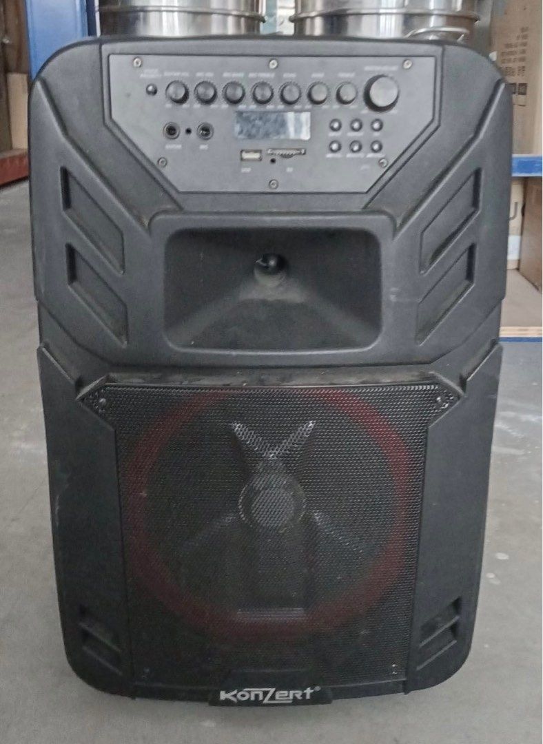 Konzert PA 12 Portable Trolley Speaker Audio Soundbars Speakers