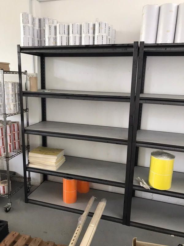 KRISBOW STEEL SHELVING, Furniture & Home Living, Furniture, Shelves