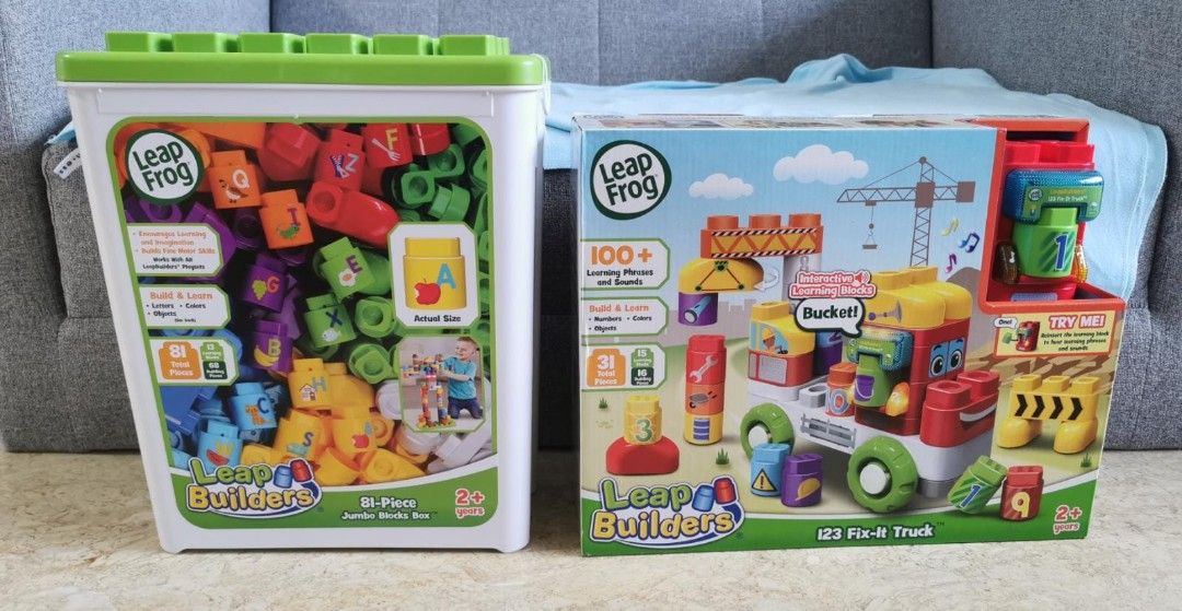 Leapfrog leap builders bundle, Hobbies Toys, Toys Games on