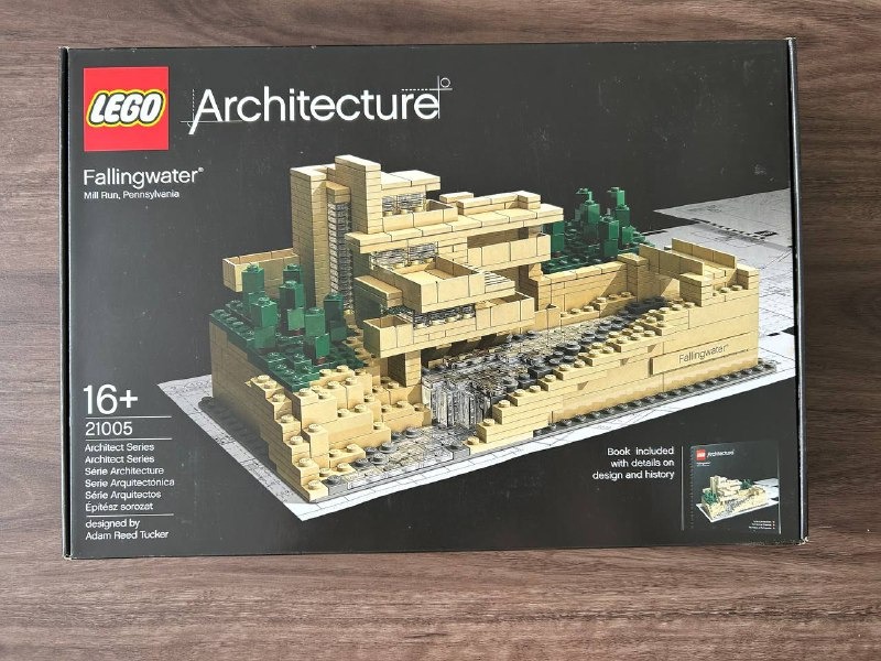 Lego 21005 architecture best sale fallingwater