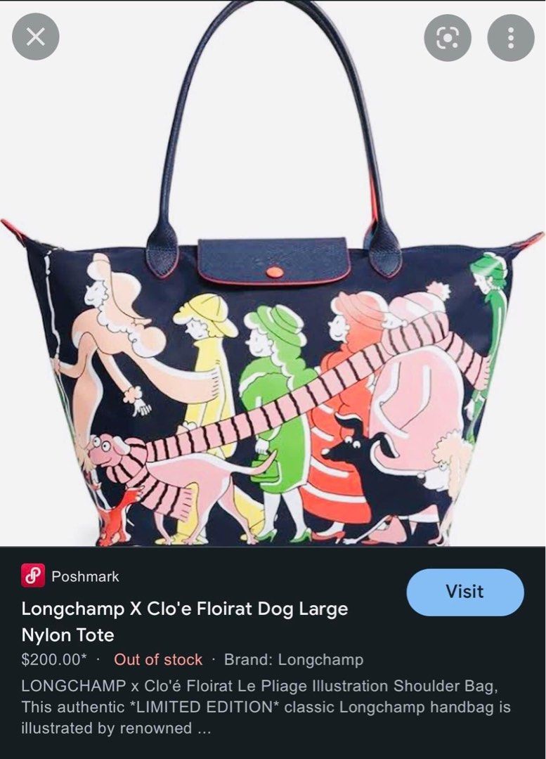 Longchamp best sale dog bag