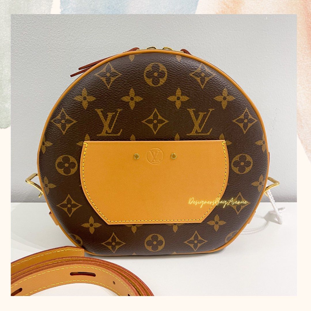 Louis Vuitton Boite Chapeau Souple MM in Monogram (microchip)