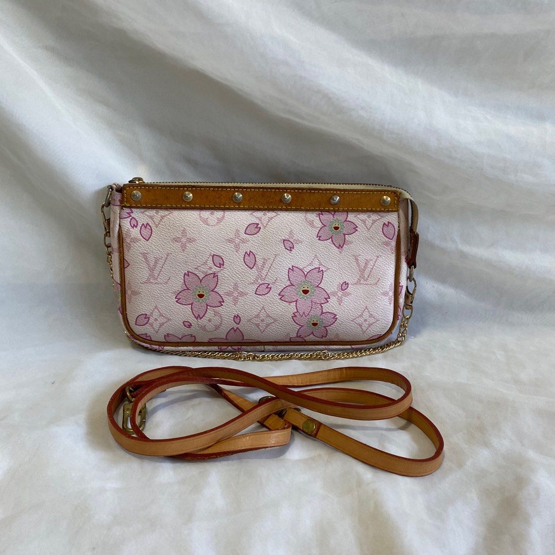 Louis Vuitton Murakami Cherry Blossom Wallet, Luxury, Bags & Wallets on  Carousell