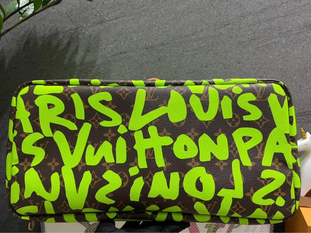 AUTHENTIC LOUIS VUITTON NEVERFULL GM - GRAFFITI STEPHEN SPROUSE