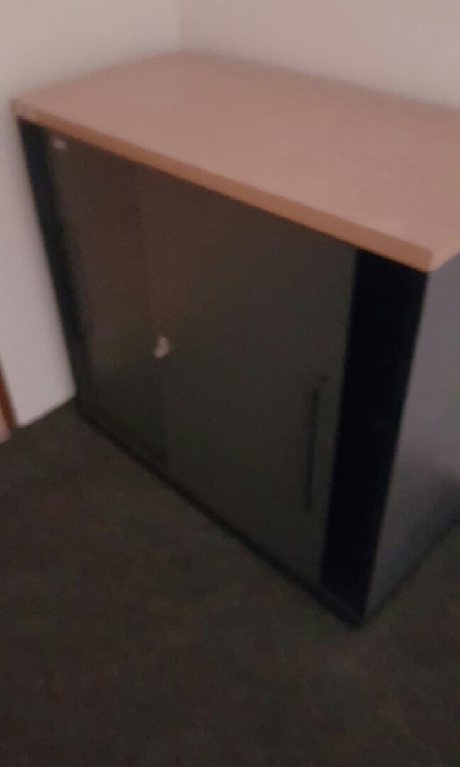 low height wooden sliding door 30 call 90899511 at yishun