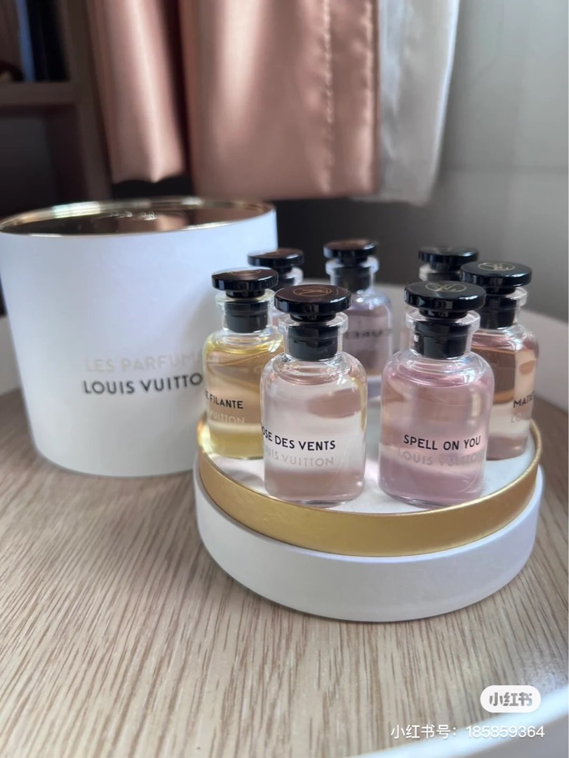LV miniatures perfume set, Beauty & Personal Care, Fragrance & Deodorants  on Carousell