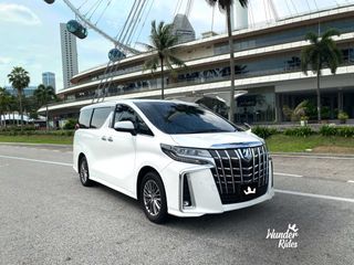  Toyota Vellfire/Alphard for Daily, Weekly and Wedding Rental