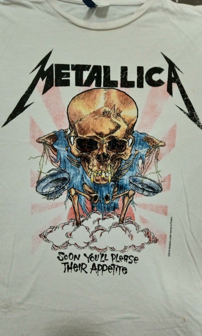 Metallica long sleeve h&m top