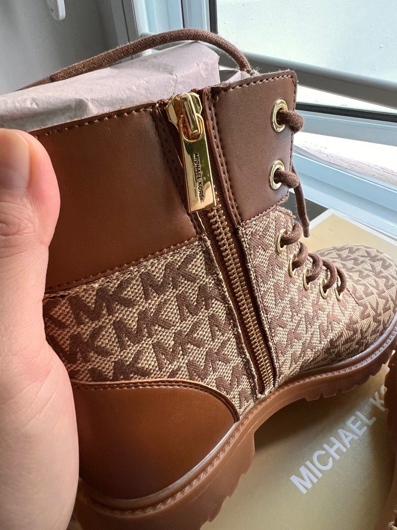 michael kors pink boots