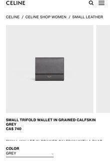 Mint condition  celine wallet