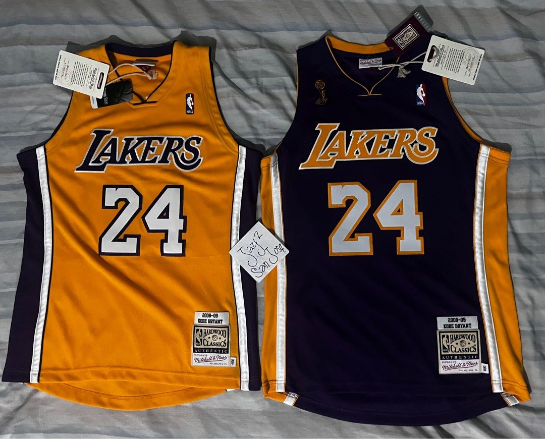 MITCHELL & NESS AUTHENTIC JERSEY LA LAKERS HOME 2008-09 KOBE BRYANT