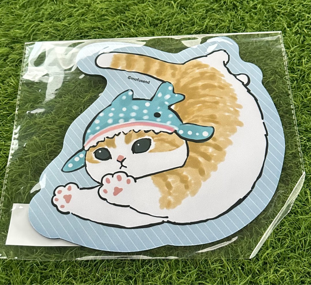 Mofusand 超可愛貓貓-mouse pad(現貨）日本直送, 興趣及遊戲, 玩具