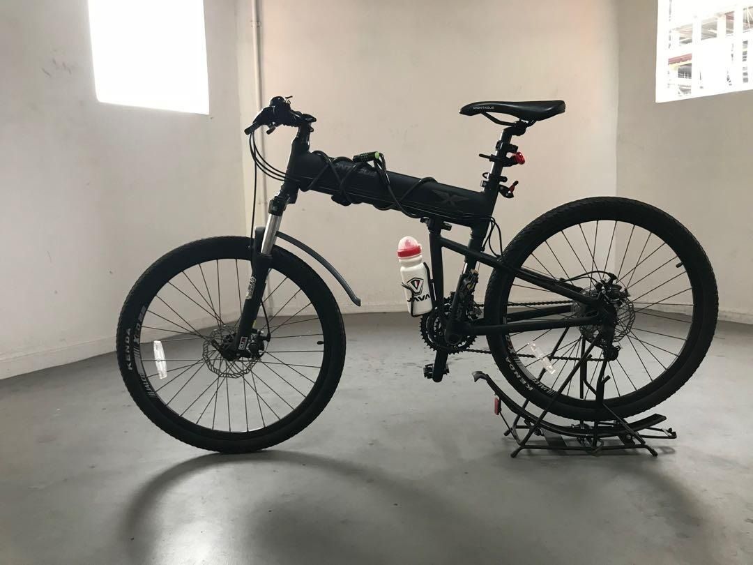 Used montague deals folding bike