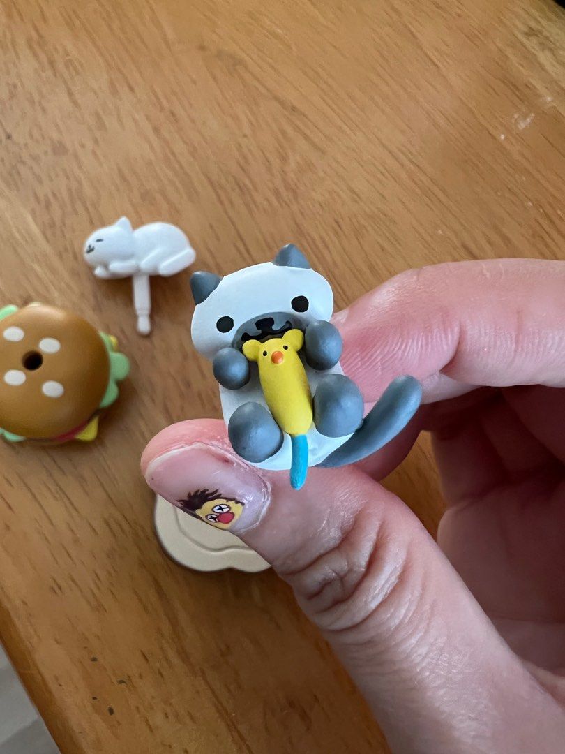 Neko Atsume Cat Figurine, Hobbies & Toys, Toys & Games on Carousell