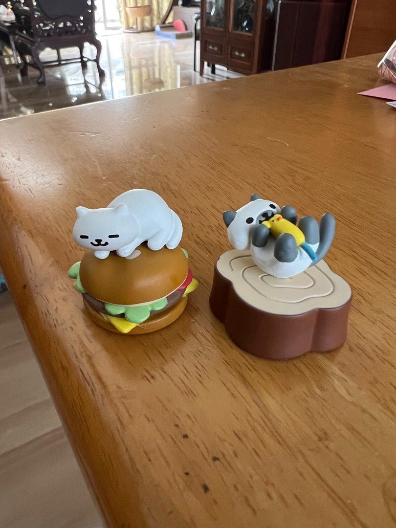 Neko Atsume Cat Figurine, Hobbies & Toys, Toys & Games on Carousell
