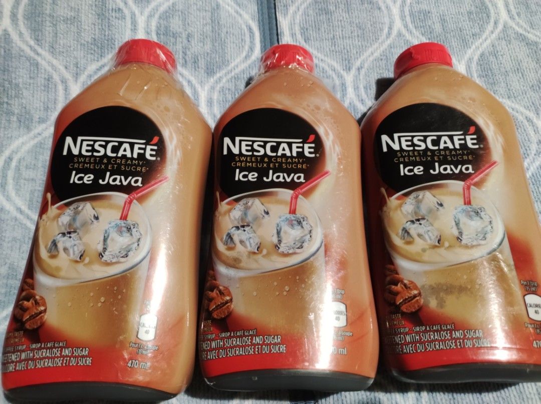 Nescafe Ice Java Cappuccino | 470ml Bottle (16 oz) | Imported from Canada