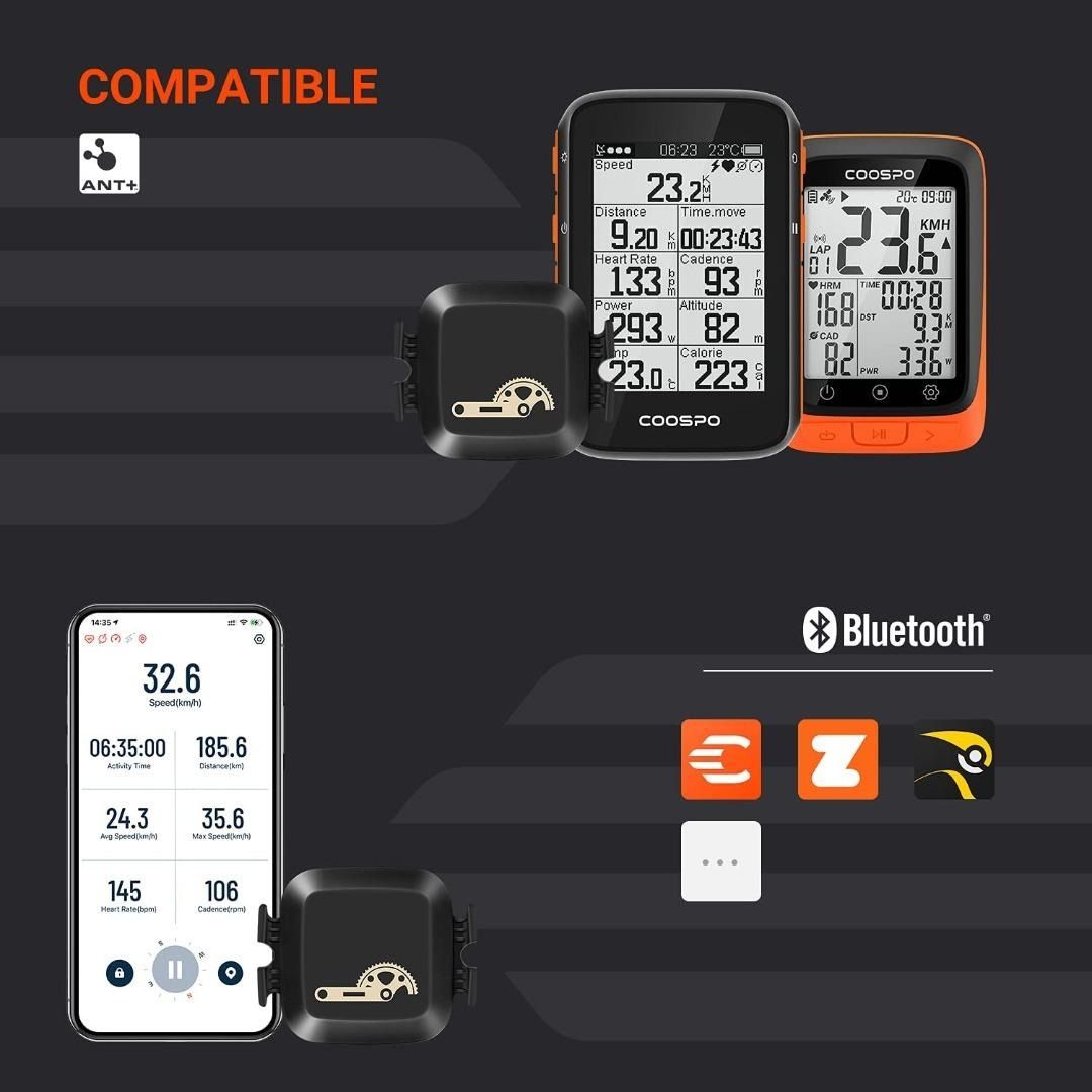 New Arrival! COOSPO Bike Computer BC200,Cycle Computers Wireless GPS ...