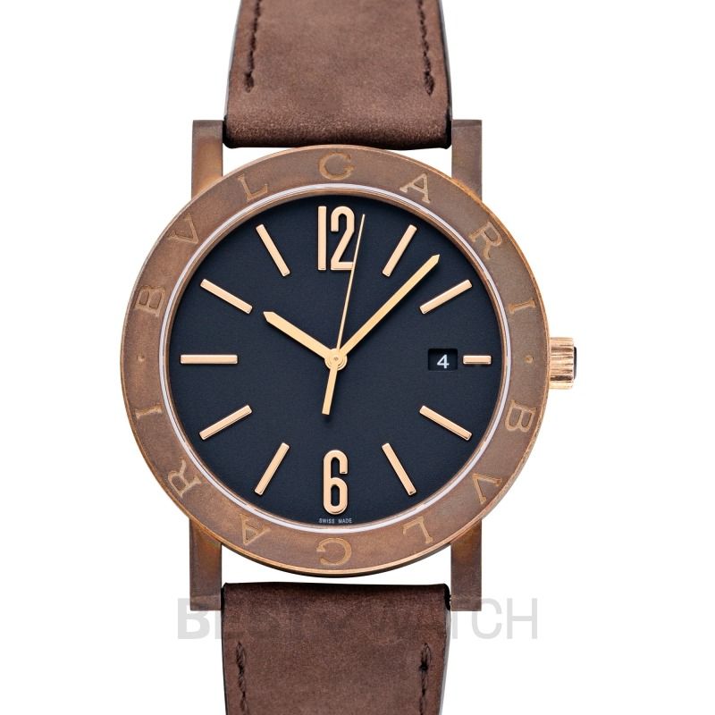 NEW Bvlgari Solotempo Automatic Black Dial Men s Watch 102977